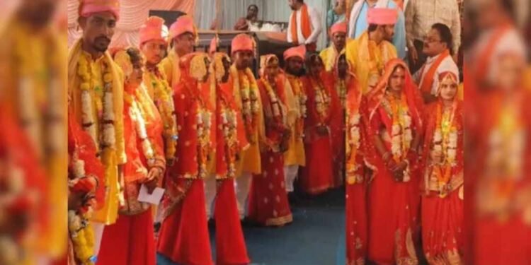 मुख्यमंत्री कन्या विवाह योजना: आज 6,412 जोड़ें बंधेंगे शादी के बंधन में, मुख्यमंत्री साय देंगे आशीर्वाद