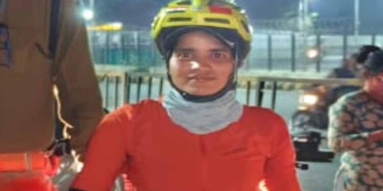 प्रदेश की बेटी ने पूरा किया 2500Km का सफर: नारी शक्ति का संदेश दे रही आशा, आर्मी डे पर शुरू की थी साइकल यात्रा
