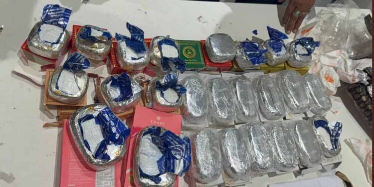 एयरपोर्ट ड्रग्स शॉक: साबुन के बॉक्स से मिली 6.8 करोड़ की हेरोइन, यात्री गिरफ्तार