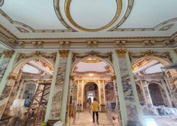 इंदौर का लालबाग पैलेस नई चमक के साथ तैयार, अगले हफ्ते खुलेगा दरबार हॉल