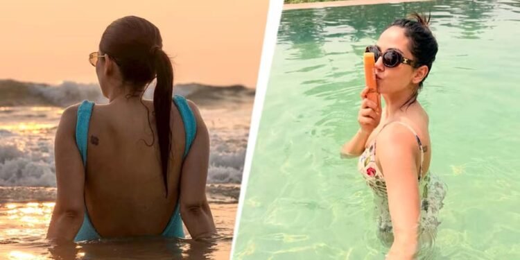 बैकलेस मोनोकनी में छाईं शाहिद कपूर की पत्नी, बीच पर मीरा के स्वैग ने मचाई धूम