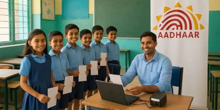 352 स्कूलों में आधार बायोमेट्रिक अपडेट कैंप, 21,406 विद्यार्थियों का होगा सत्यापन