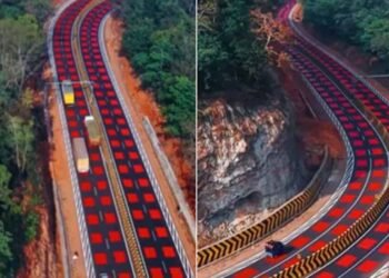 देश की पहली लाल सड़क पर ग्रहण, जानवरों की सुरक्षा में चोरों की सेंध, LED साइन बोर्ड और वायर फेंसिंग की चोरी