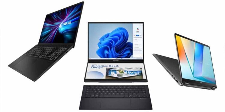 ASUS ने लॉन्च किए आधे दर्जन लैपटॉप्स, AI फीचर्स और बेहतरीन बैटरी लाइफ के साथ