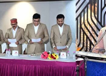 उप मुख्यमंत्री अरुण साव ने दिलाई शपथ, नई ऊर्जा के साथ आगे बढ़ेगा प्रेस क्लब बिलासपुर