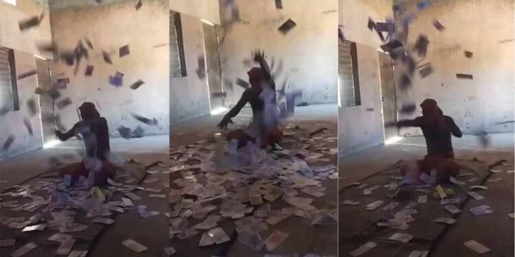 ढाई लाख को ढाई करोड़ बनाने वाले तांत्रिक की पिटाई, नोटों की बारिश कराते वीडियो वायरल