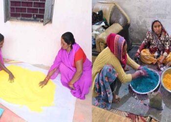 प्राकृतिक रंगों से चमकेगी होली, स्व सहायता समूह की महिलाएं बना रहीं प्राकृतिक गुलाल