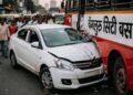 बेंगलुरु में बस से टकराई तेज रफ्तार कार, 5 लोगों की मौत