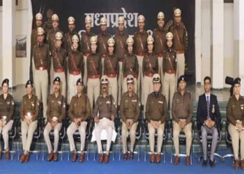 डीजीपी  कैलाश मकवाणा के मुख्‍यआतिथ्‍य में उप पुलिस अधीक्षकों का दीक्षांत समारोह आयोजित