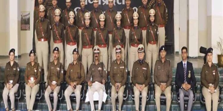 डीजीपी  कैलाश मकवाणा के मुख्‍यआतिथ्‍य में उप पुलिस अधीक्षकों का दीक्षांत समारोह आयोजित