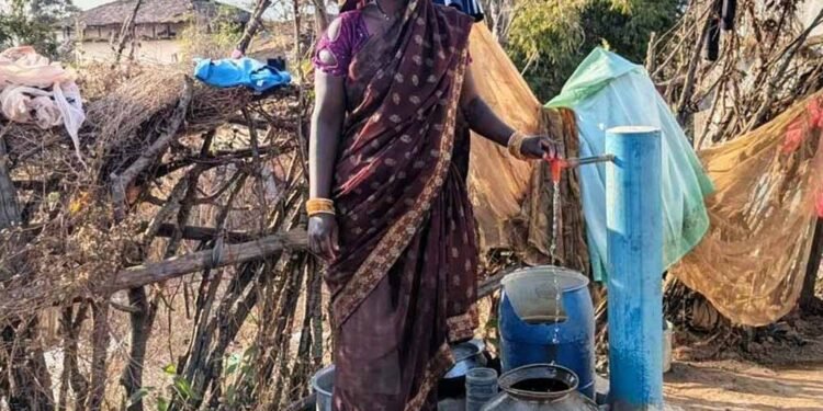 हर घर जल योजना से ग्राम कन्हारी में बदली पेयजल की तस्वीर