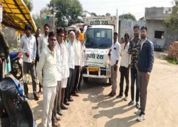 कृषि रथ के माध्यम से किसानों को बताया प्राकृतिक और जैविक खेती का महत्व