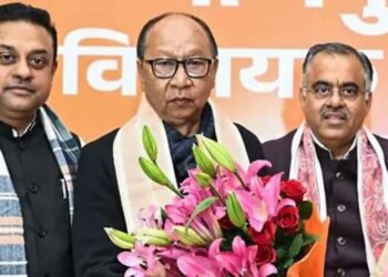 युमनाम खेमचंद सिंह ने मुख्यमंत्री पद की शपथ ली, दो डिप्टी सीएम और दो मंत्री भी शपथबद्ध