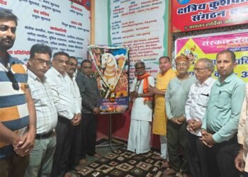 लवकुश पूजन के साथ संस्कार सेवा समिति का आयोजन, समाजजनों की उमड़ी भीड़