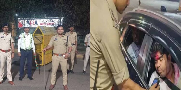 होली पर सख्ती: राजधानी में ड्रंक एंड ड्राइव के खिलाफ बड़ा अभियान, 130 चालकों पर कार्रवाई