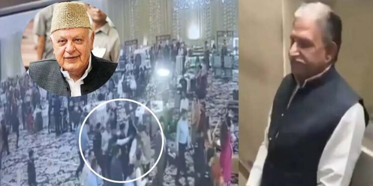 शादी समारोह में पूर्व मुख्यमंत्री फारूक अब्दुल्ला पर जानलेवा हमला, पुलिस के दो जांबाजों ने बचाई जान