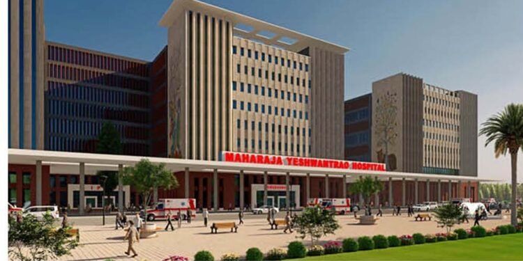 इंदौर में बनेगा एमपी का सबसे बड़ा अस्पताल, 34 ऑपरेशन थिएटर और 320 ICU बेड्स होंगे उपलब्ध