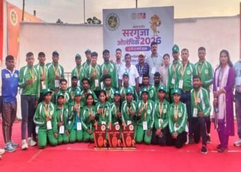 सरगुजा ओलंपिक में एमसीबी का ऐतिहासिक प्रदर्शन, 8 स्वर्ण सहित 26 पदकों से गूंजा संभाग