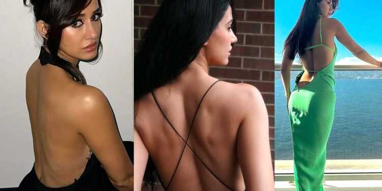 बैकलेस ड्रेस में दिशा पाटनी का बोल्ड लुक, देख कर कहेंगे Uff ये अदा