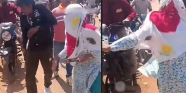 कटनी में मनचले की सरेराह चप्पलों से धुनाई, आपत्तिजनक पोस्ट पर युवती ने सिखाया सबक