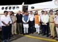 बिलासा देवी केवट एयरपोर्ट पर नाइट फ्लाइट्स की शुरुआत, मुख्यमंत्री विष्णुदेव साय ने किया शुभारंभ
