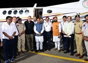 बिलासा देवी केवट एयरपोर्ट पर नाइट फ्लाइट्स की शुरुआत, मुख्यमंत्री विष्णुदेव साय ने किया शुभारंभ