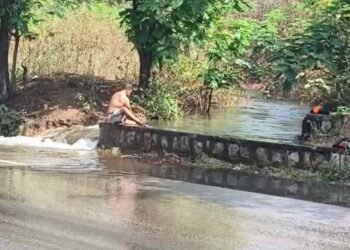 बिलासपुर डैम का गेट टूटा: मूसलाधार बारिश से हाईवे पर बाढ़, खेत हुए जलमग्न