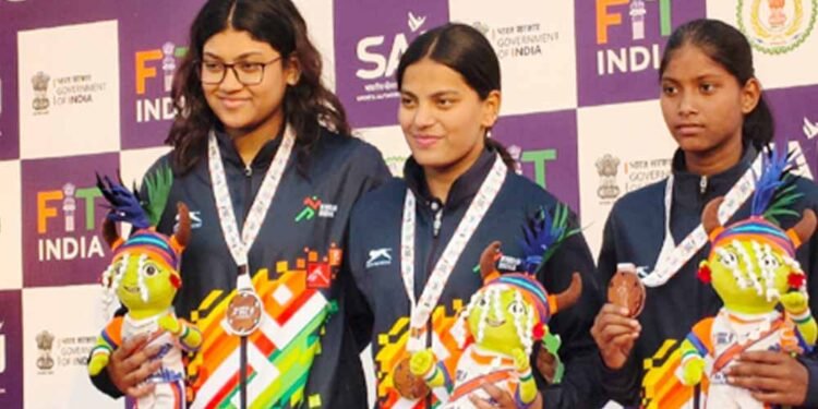 खेलो इंडिया ट्राइबल गेम्स: छत्तीसगढ़ को 1 सिल्वर, 2 ब्रॉन्ज; कर्नाटक 10 गोल्ड के साथ टॉप पर