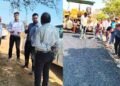 महासमुंद के कलेक्टर ने किया एनएच-06 का निरीक्षण, गुणवत्ता पूर्ण कार्य करने के दिए निर्देश