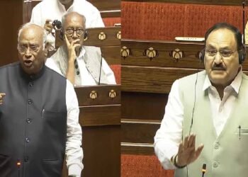 वहीं बैठे रहोगे और घटते चले जाओगे, राज्यसभा में विपक्ष के वॉकआउट पर भड़के नड्डा