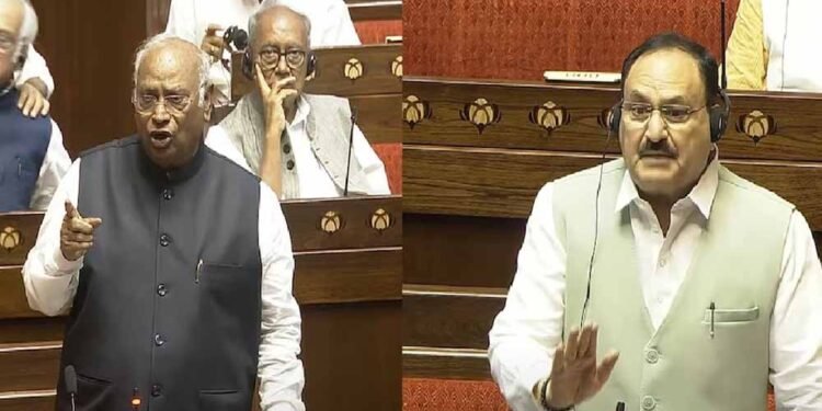 वहीं बैठे रहोगे और घटते चले जाओगे, राज्यसभा में विपक्ष के वॉकआउट पर भड़के नड्डा