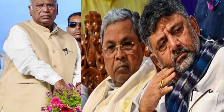 कर्नाटक में CM पद की बढ़ी अटकलें, मल्लिकार्जुन खरगे के साथ दिल्ली निकले शिवकुमार