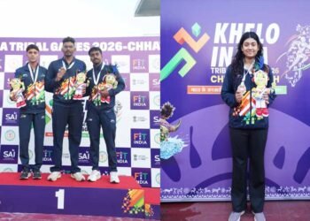 खेलो इंडिया ट्राइबल गेम्स (तीसरा दिन)रू कर्नाटक का दबदबा कायम मणिकांता एल बने स्टार