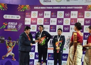 खेलो इंडिया ट्राइबल गेम्स 2026: निकिता ने रचा इतिहास, भारोत्तोलन में कुल 160 किलोग्राम उठाकर छत्तीसगढ़ को दिलाया पहला स्वर्ण