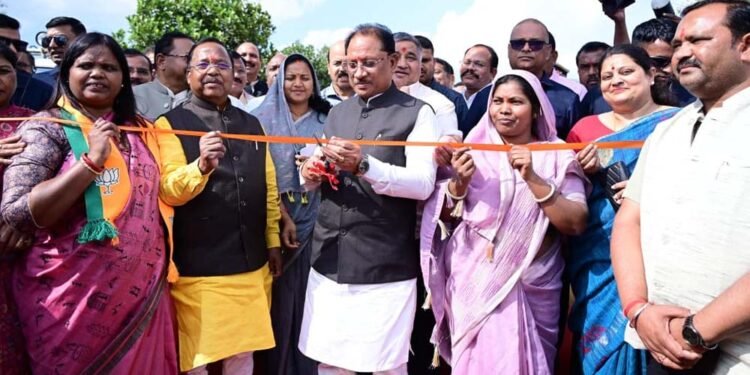 किसानों से किया हर एक वादा पूरा कर रही है हमारी सरकार : मुख्यमंत्री श्री साय