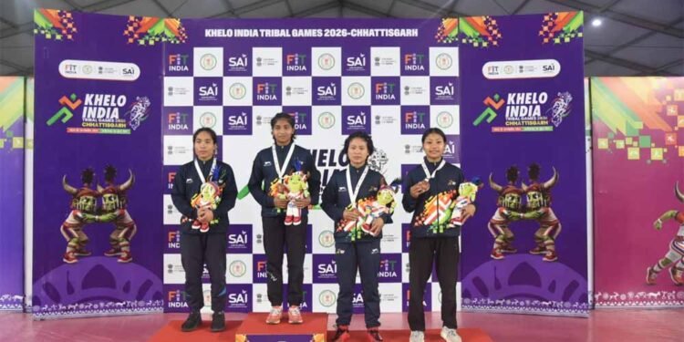 खेलो इंडिया ट्राइबल गेम्स 2026: कुश्ती स्पर्धा के तीसरे दिन भी जारी रहा मुकाबले का रोमांच