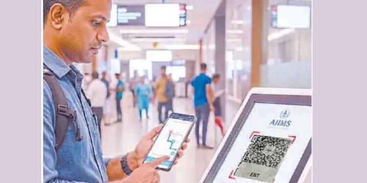 QR Code से आसान हुआ सफर: स्कैन करते ही मिलेगा OPD का सही रास्ता, एम्स में भटकना खत्म