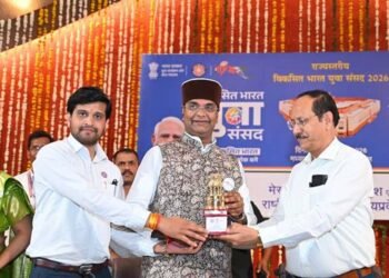 युवा भारत को विकसित राष्ट्र बनाने के ध्वजवाहक : मंत्री सारंग