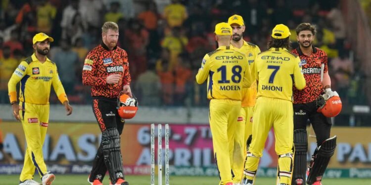 सनराइजर्स हैदराबाद बनाम चेन्नई सुपरकिंग्स मुकाबला कल