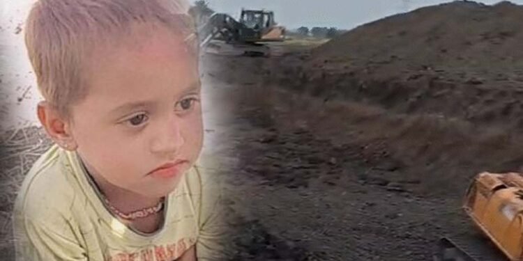 भागीरथ के हाथों में रिंग फंसाकर रेस्क्यू की कोशिश नाकाम, सुरंग की खुदाई जारी; बोरवेल पर टिकी नजरें