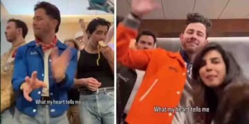 बॉलीवुड गानों पर थिरके निक जोनस, सोशल मीडिया पर वीडियो ट्रेंड में