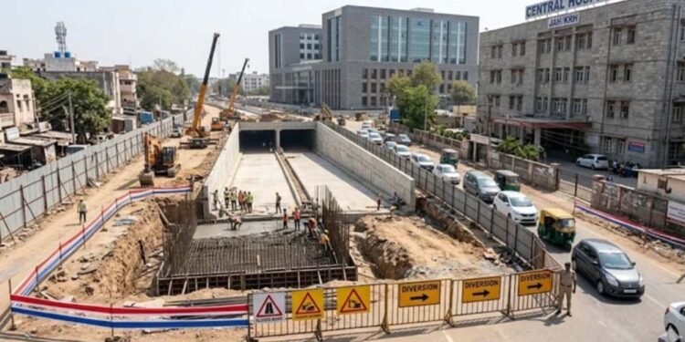 ग्वालियर का आमखो-कस्तूरबा रोड एक साल के लिए बंद, ट्रैफिक पुलिस ने जारी किया नया डायवर्जन प्लान