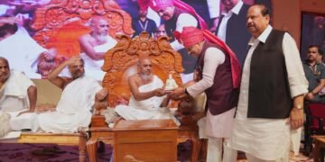 मुख्यमंत्री डॉ. यादव ने मोहनखेड़ा महातीर्थ में आदिराज पारणा महोत्सव में की सहभागिता