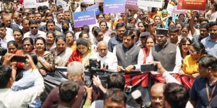 महिला आरक्षण पर सड़क पर उतरी BJP, भोपाल में ‘जन आक्रोश’ प्रदर्शन; CM ने विपक्ष को दिया कड़ा संदेश