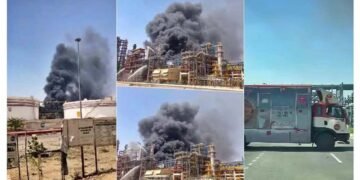 पचपदरा रिफाइनरी में अचानक भड़की आग, मची अफरातफरी; पीएम मोदी का उद्घाटन था कल, सीएस पहुंचे