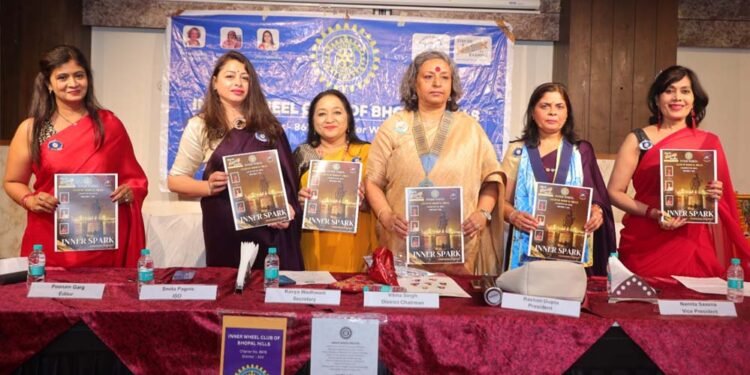 इनर व्हील क्लब ऑफ भोपाल हिल्स में हुआ डिस्ट्रिक्ट चेयरमैन (डीसी) का विजिट और फेलोशिप मीटिंग