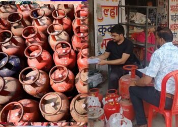सीपत चौक में गैस सिलेंडरों का अवैध भंडारण उजागर, 54 सिलेंडर जब्त