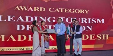 एमपी टूरिज्म को मिला लीडिंग टूरिज्म डेस्टीनेशन का प्रतिष्ठित सम्मान