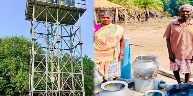 नक्सल प्रभावित सालातोंग में बहने लगी विकास की धारा