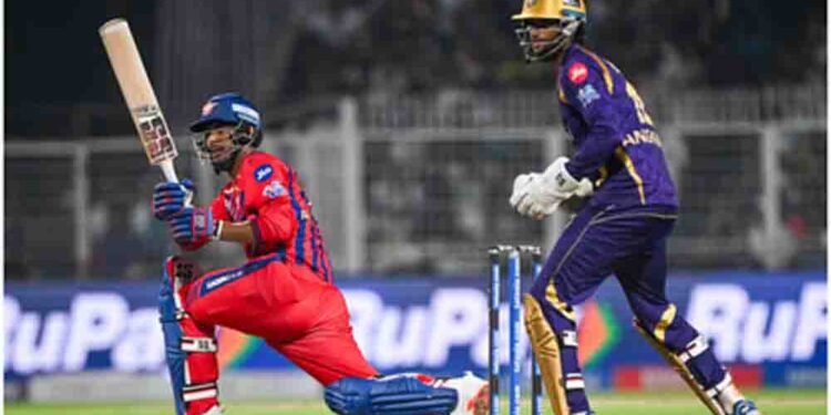 ईडेन गार्डेन्स में मुकुल चौधरी का कोहराम,7 छक्के जड़कर केकेआर के जबड़े से छीनी जीत, लखनऊ 3 विकेट से जीता